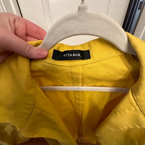 Vitamin Yellow Canvas Jacket - Picture 4 of 5